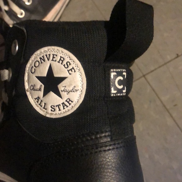 Selling leather converse hi tops - Picture 5 of 6